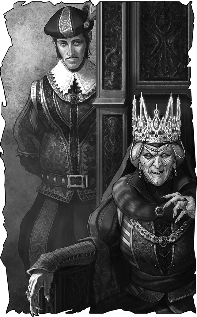 Нажмите для увеличения. Королева Гнил с сыномФото с сайта: https://libmir.com/book/276990-iriska-i-zvezda-zabveniya-roman-papsuev/image