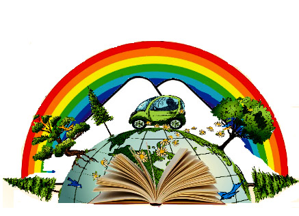 Эмблема конкурса кроссвордов ЭКО радуга, посвящённого Году экологии в России