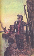 «Степь» худ. Ю.Гершковецв (изображение из книги из фонда библиотеки) 