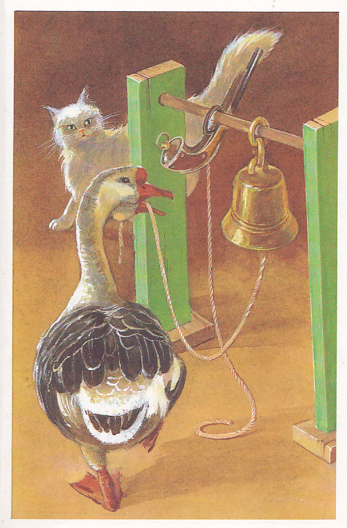 Нажмите для увеличения. Чехов, А.П. Каштанка. Иллюстрации В. Дугина (фото книги из фонда библиотеки)
