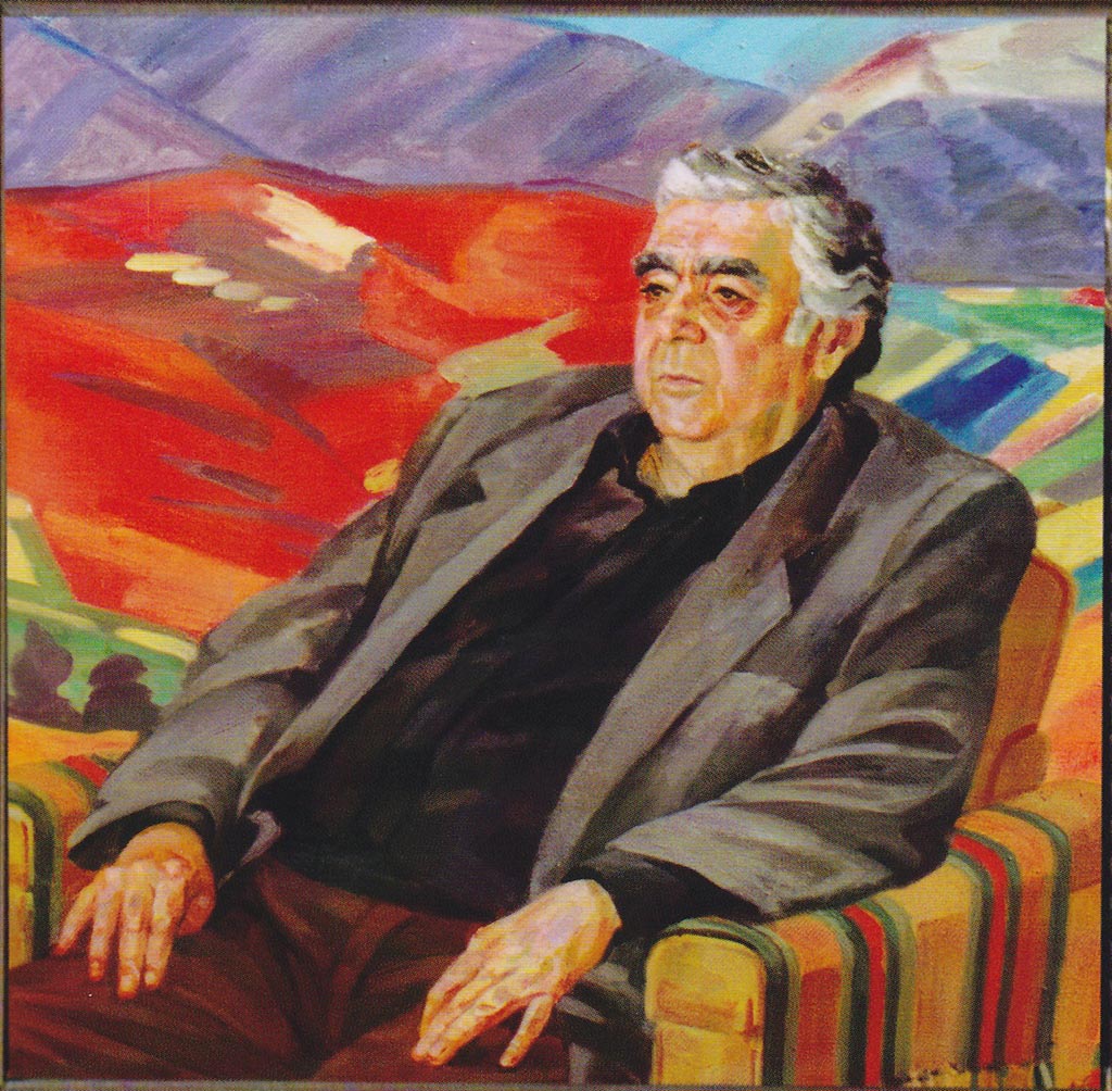 Портрет Николая Егорова. Алексей Курманаевский, 1997 г., х. м.